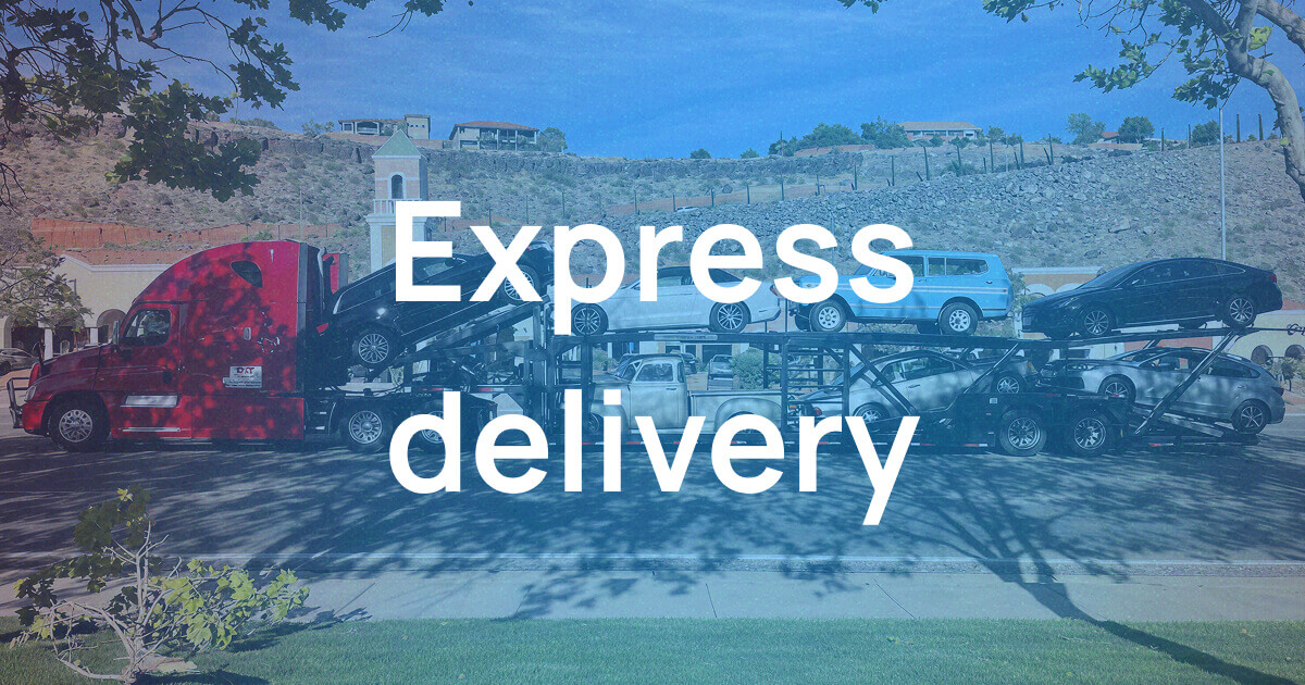 Express car delivery - Same-day pickup & 24-48hr delivery | Dellcy
